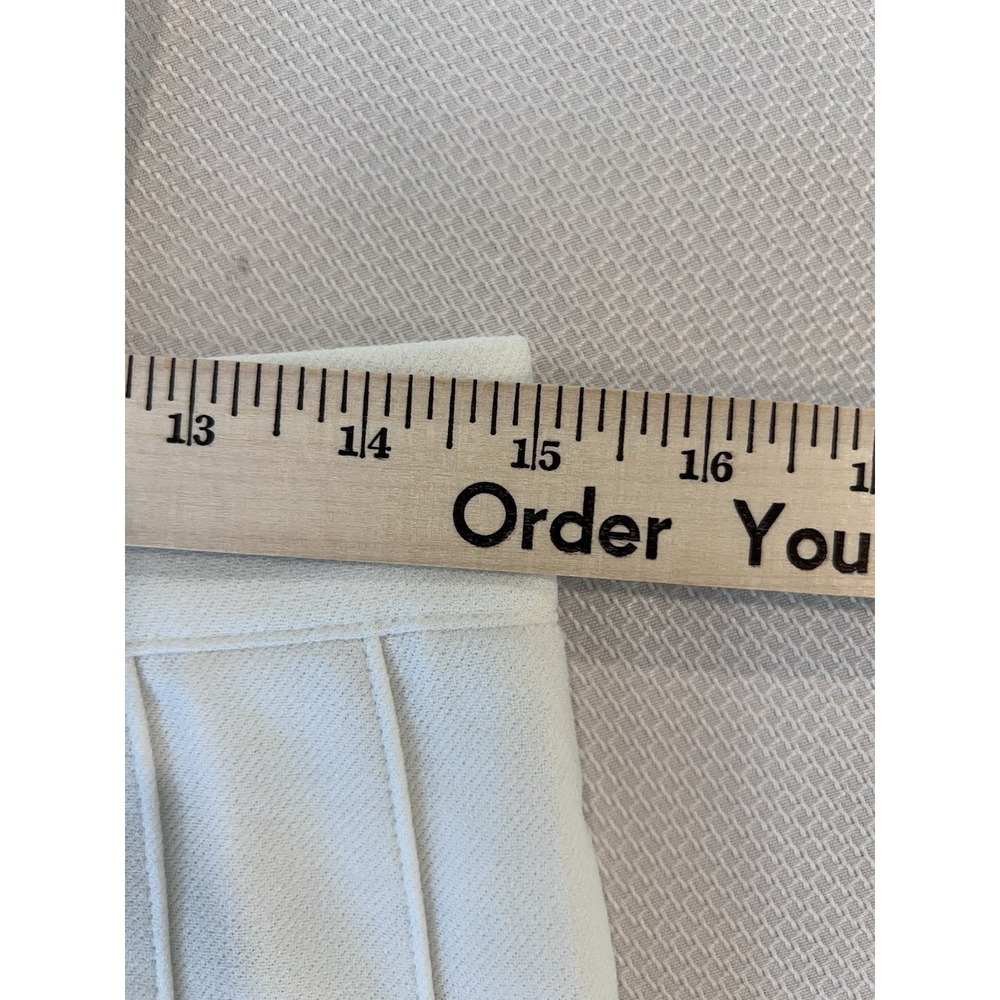 White Tennis Skater Skirt (XL) Pleated Mini Preppy Coquette Y2K Stretch RUSH - Picture 6 of 7